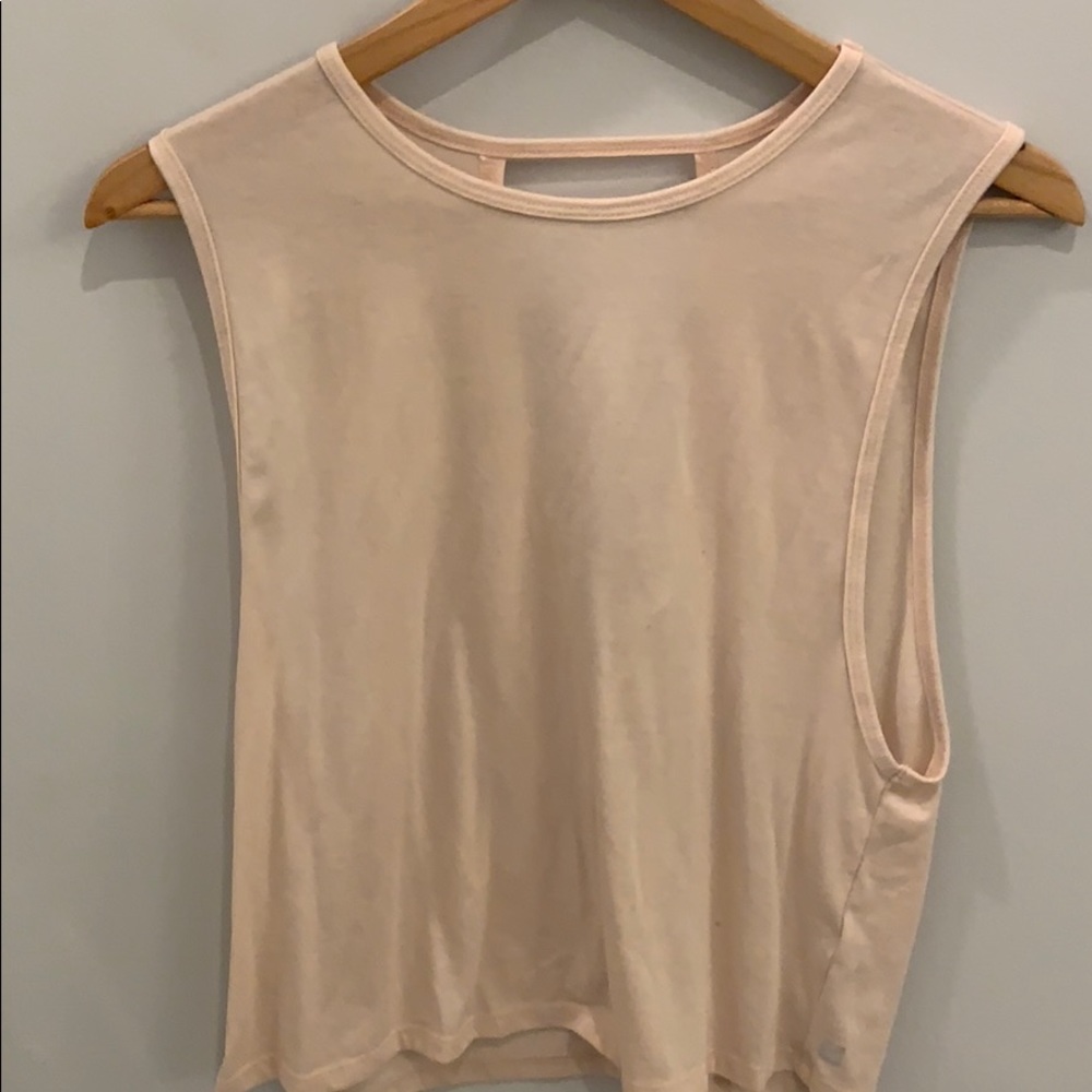 Blush workout top